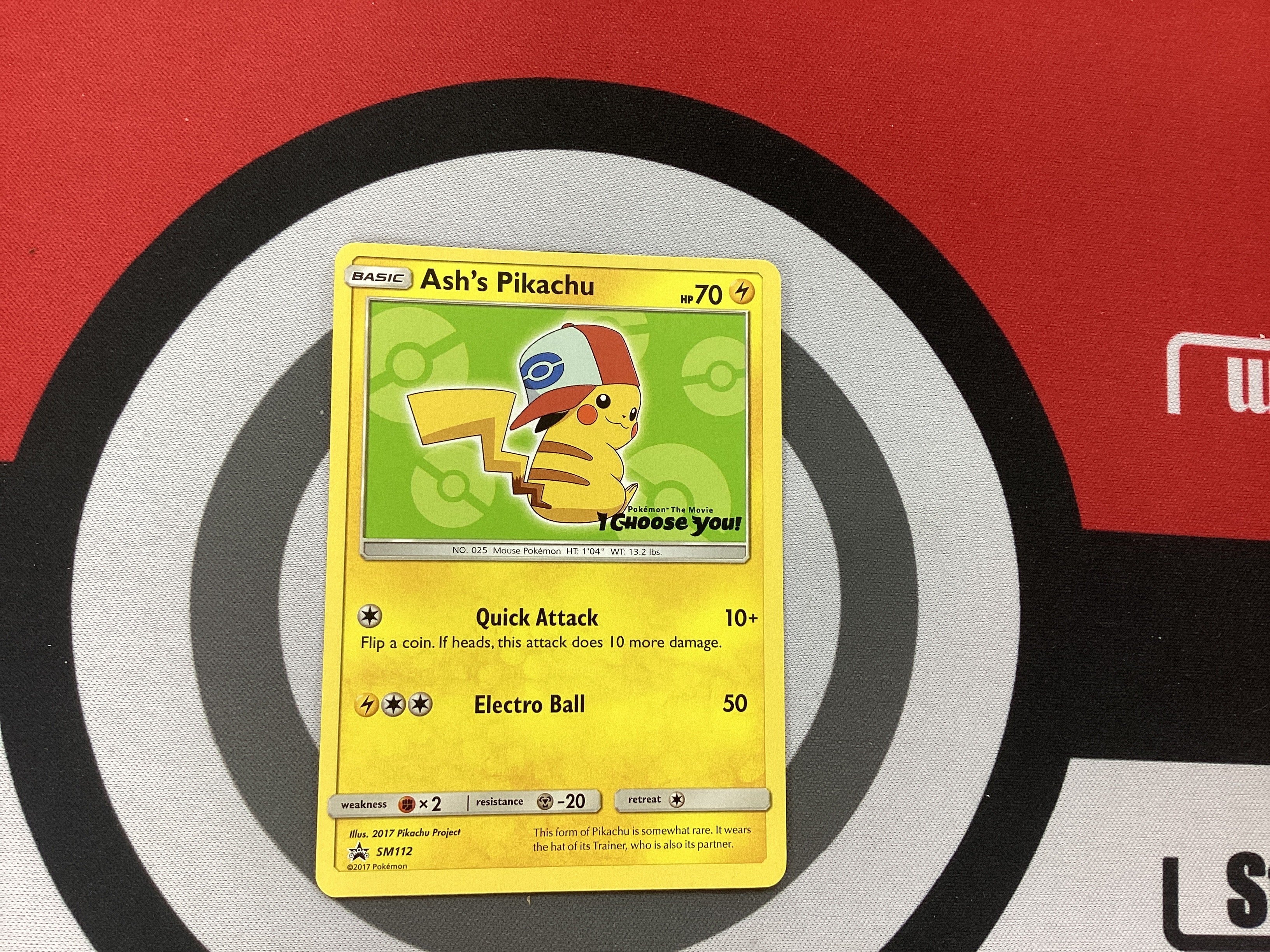 Ash’s Pikachu SM112