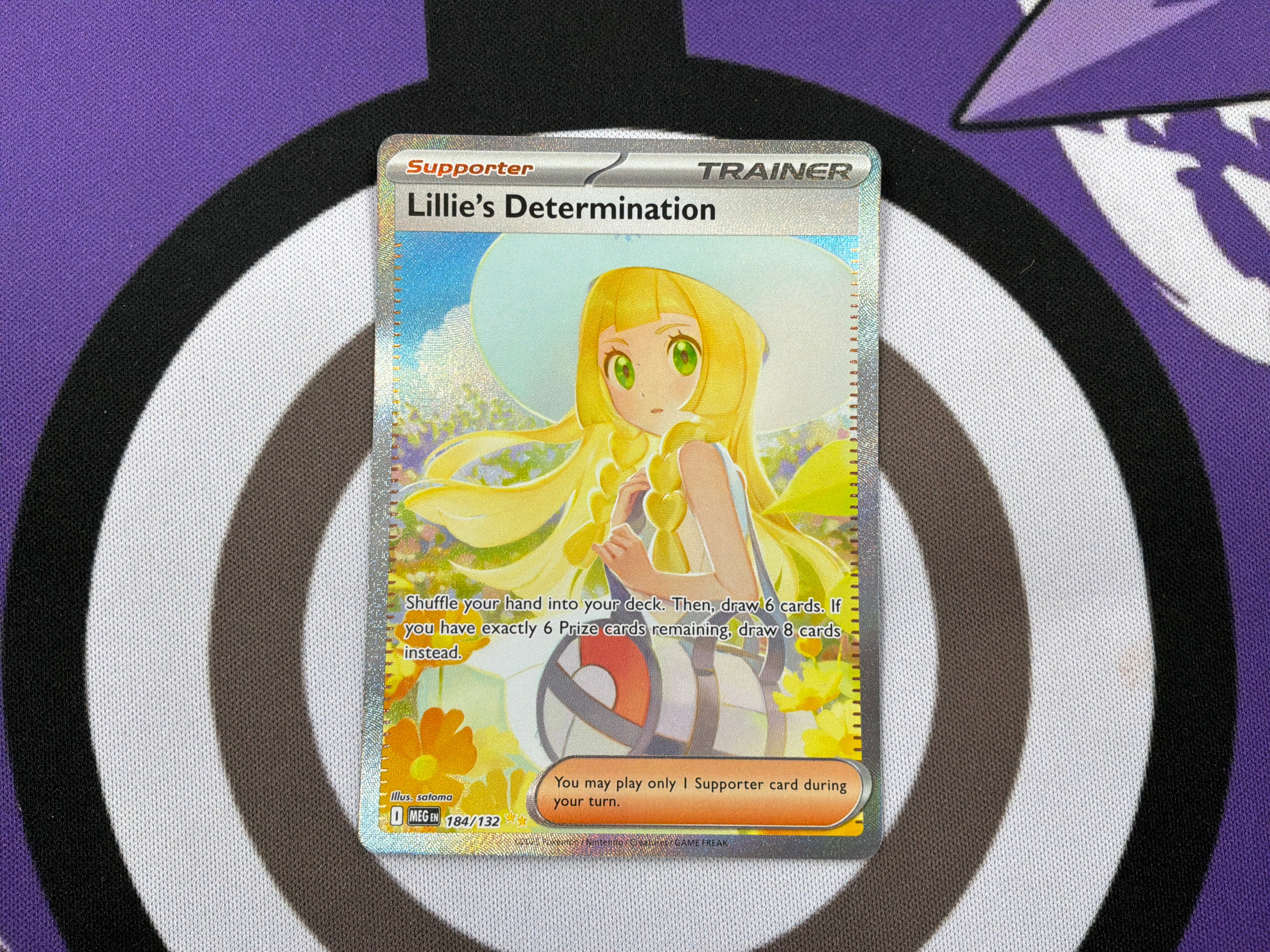 Lillie’s Determination 184/132