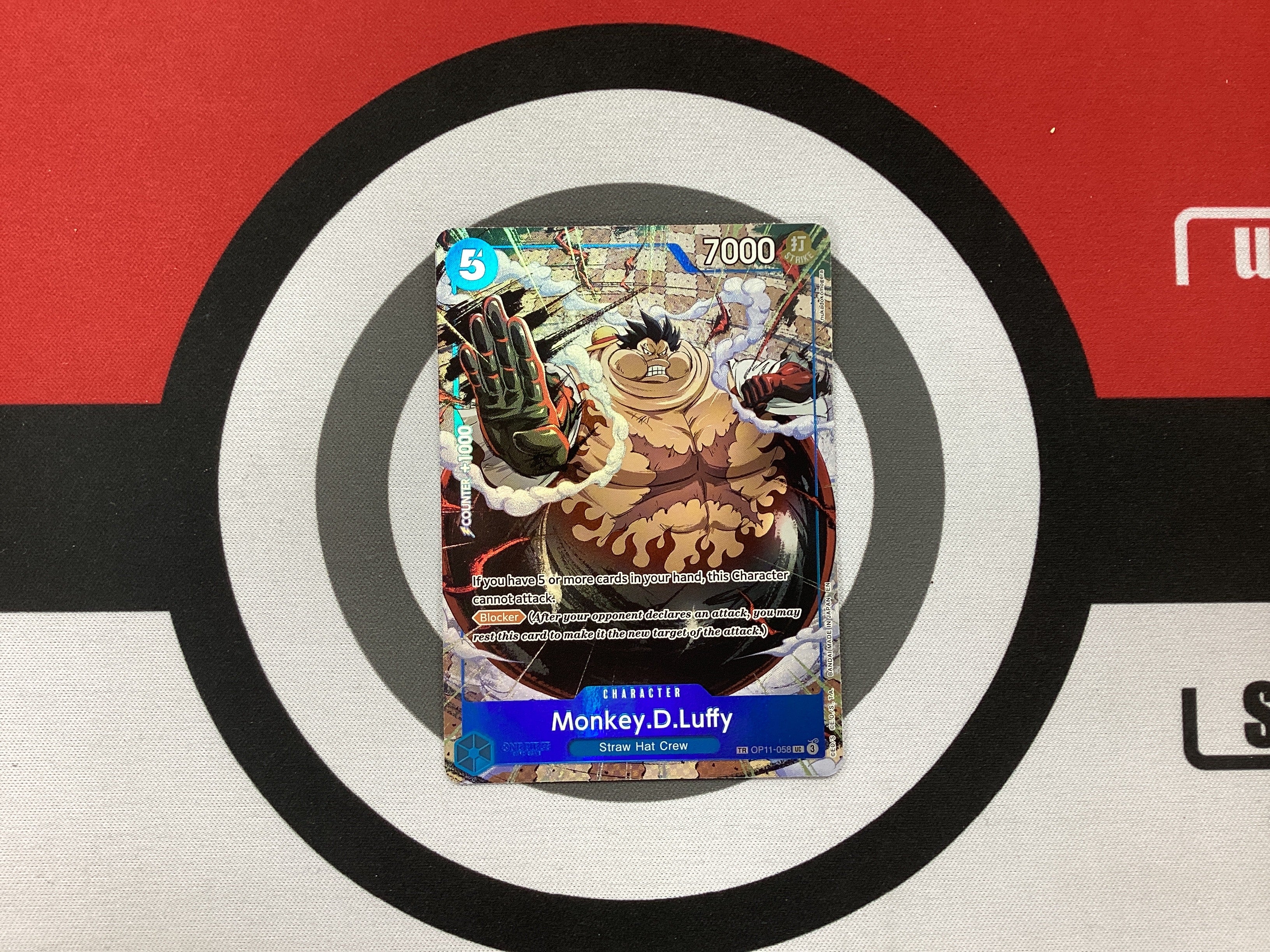 Monkey d Luffy Op11-058