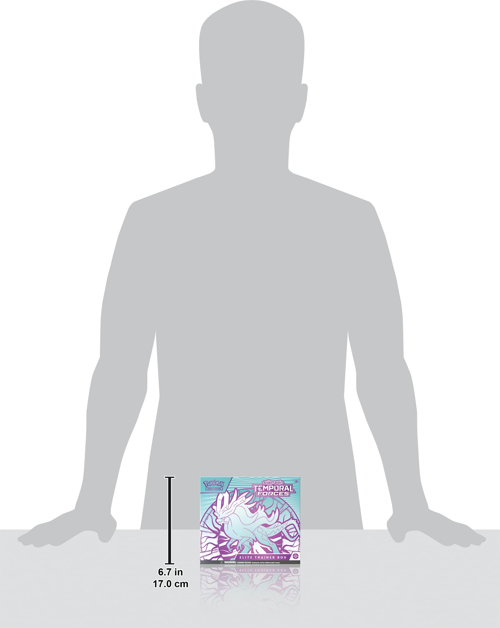 Pokemon TCG: Scarlet and Violet: Temporal Forces: Elite Trainer Box: Walking Wake