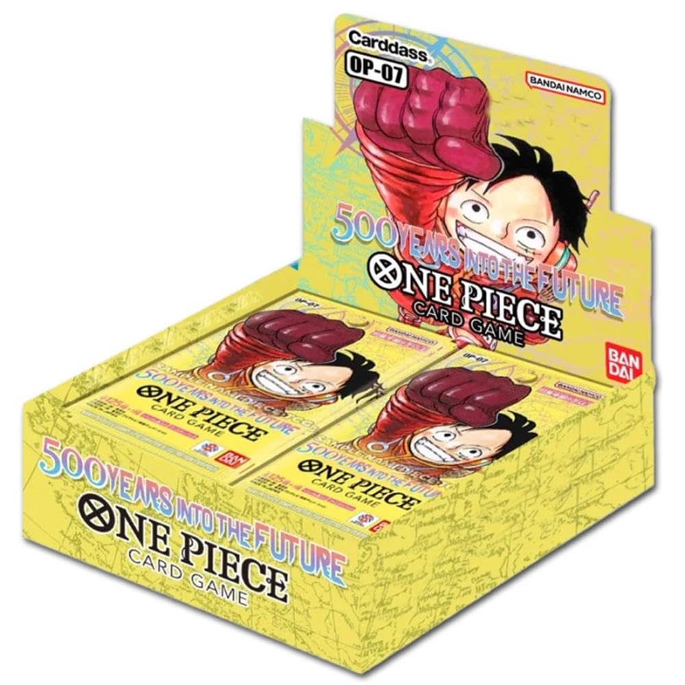 Bandai | One Piece Card Game: Booster Display - in The Future (OP-07) | Trading Card Display | for Kids Age 6+