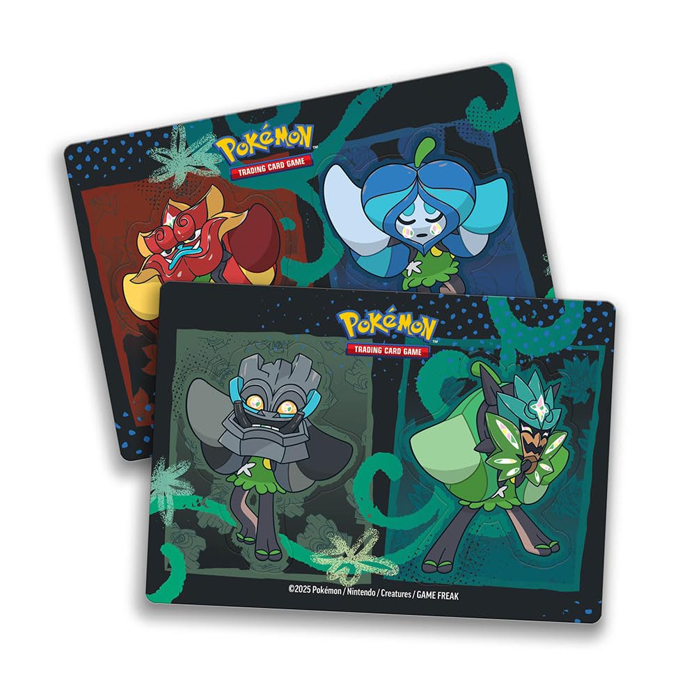 Pokemon TCG: Stacking Tin (Q1 2025) - 3 Packs, Stickers (Random Design)