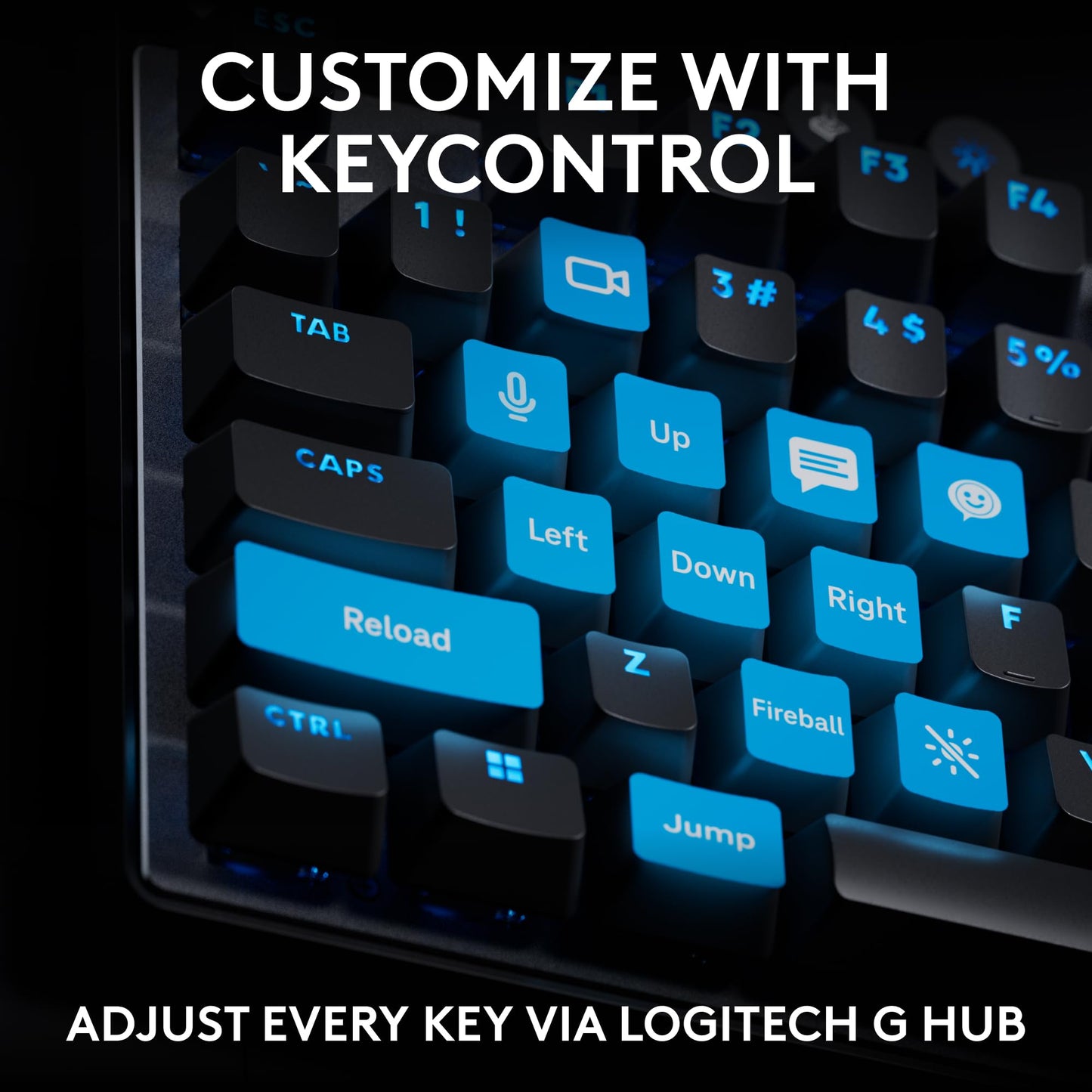 Logitech G PRO X TKL Rapid Tenkeyless Wired Gaming Keyboard with Magnetic Analog Switches, RGB - Black, PC Gaming Keyboards, Pro