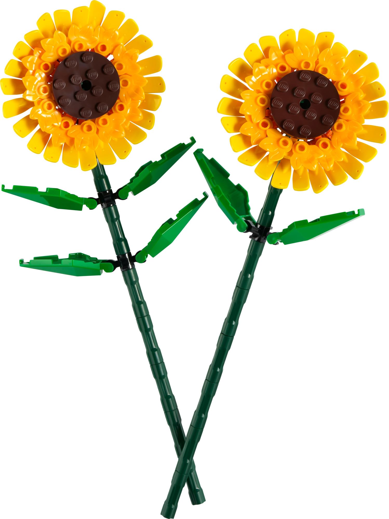 LEGO Sunflowers Building Toy for Kids, Girls and Boys Ages 8+ - Artificial Sunflowers for Home Decor and Display - Birthday Gift Idea for Lovers of Plants & Flowers - 40524