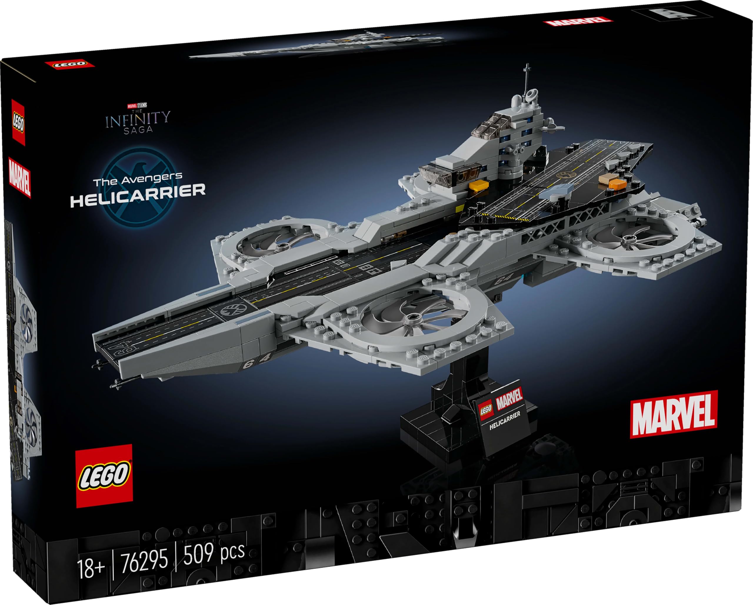 Lego 76295 Avengers Helicarrier 509 Pieces Marvel Infinity Saga