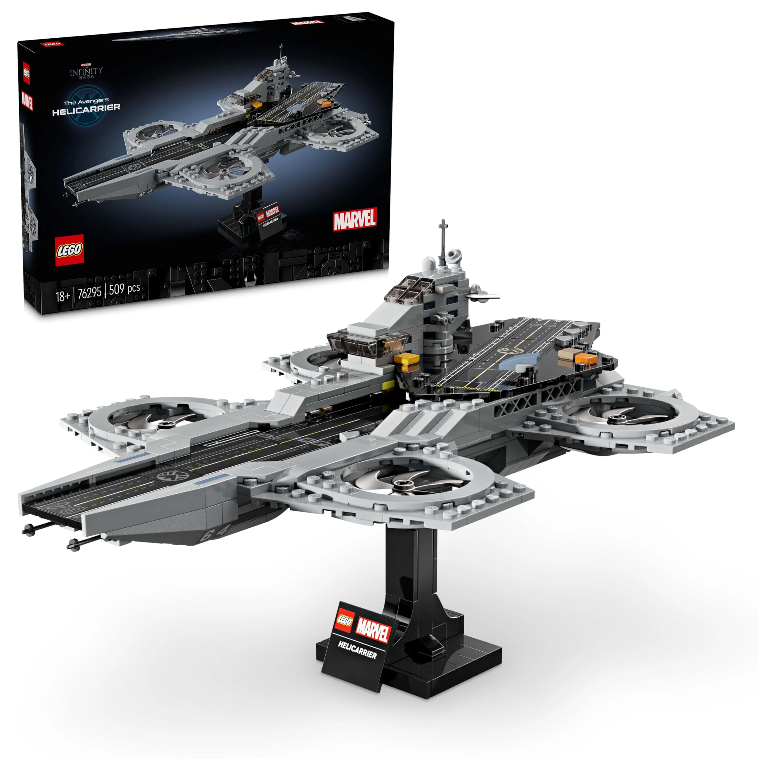Lego 76295 Avengers Helicarrier 509 Pieces Marvel Infinity Saga