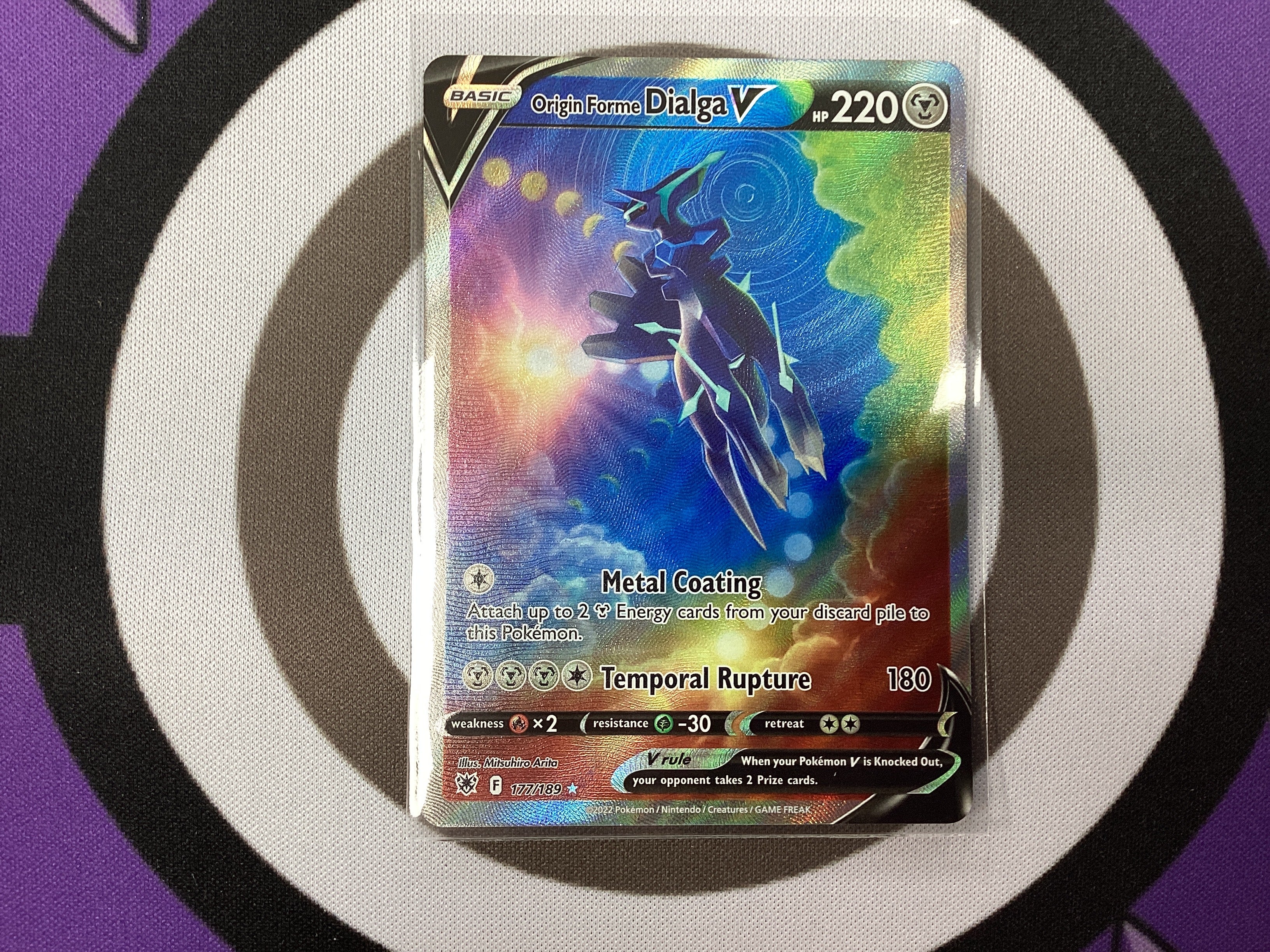 Origin forme Dialga V 177/189