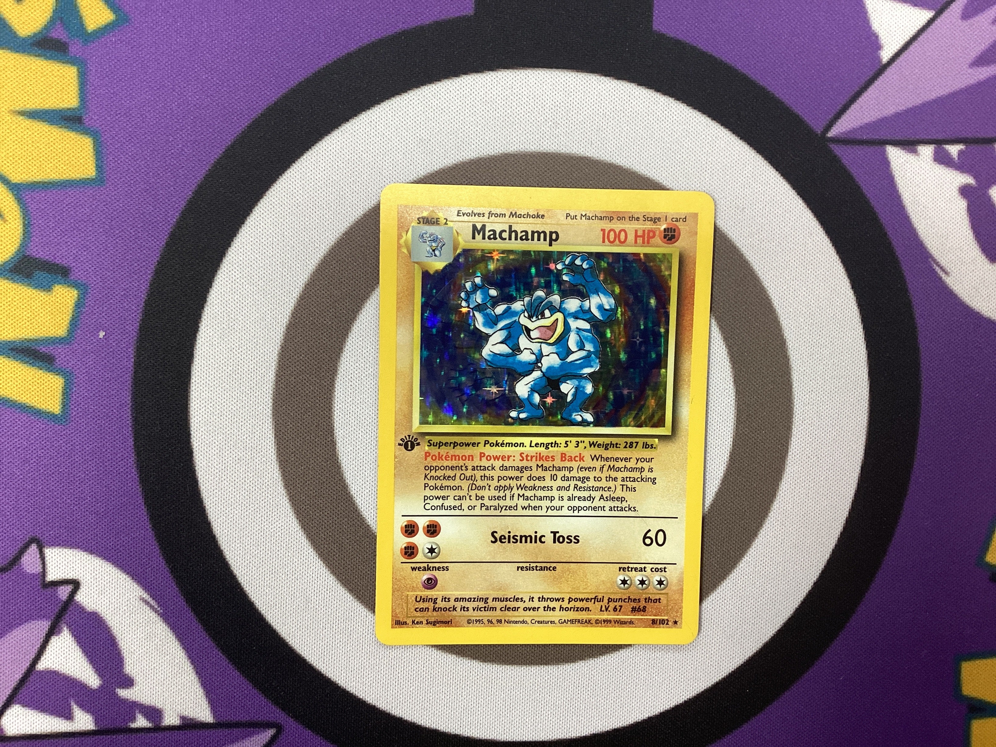 Machamp 8/102 First Edition LP