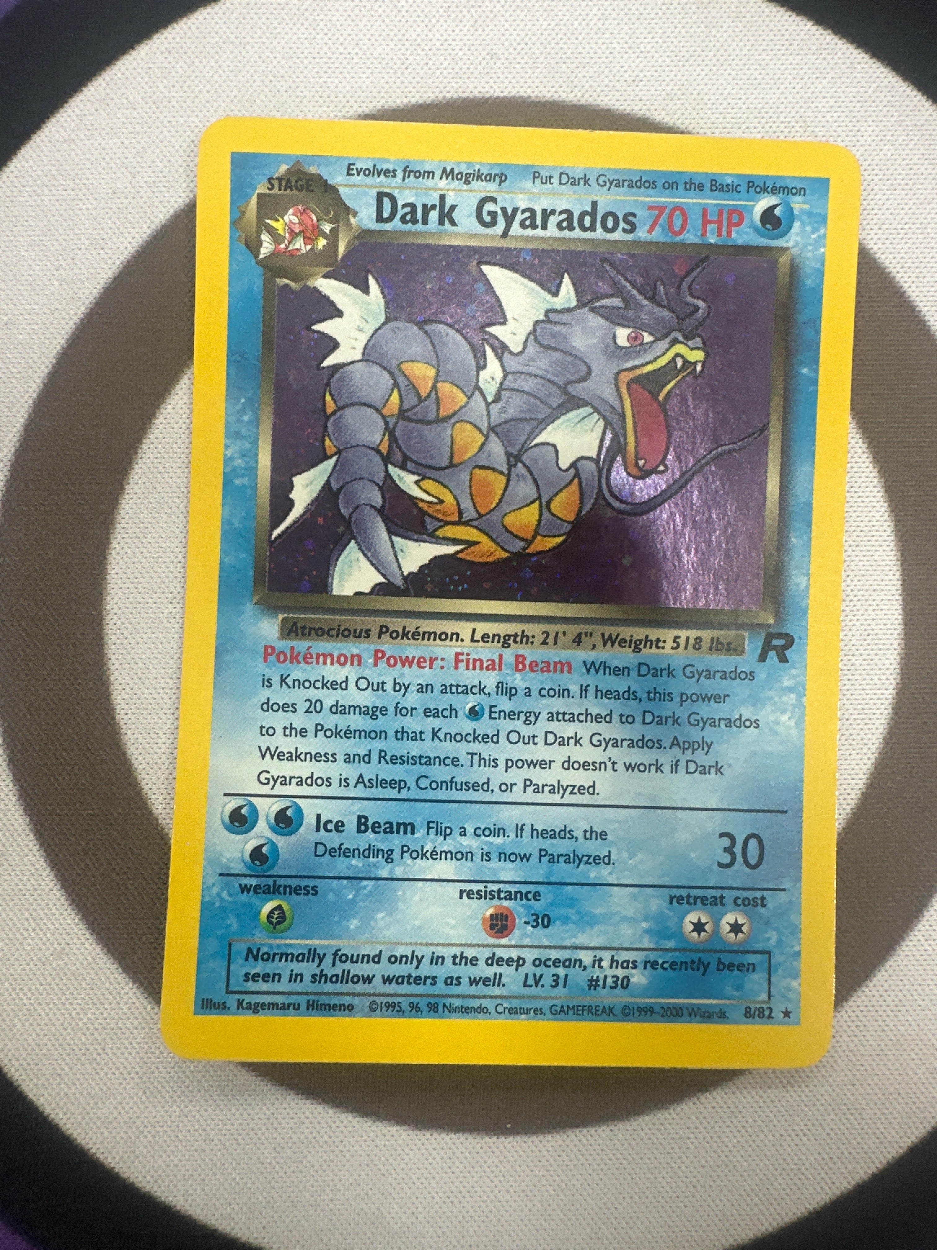Dark gyarados 8/82 MP