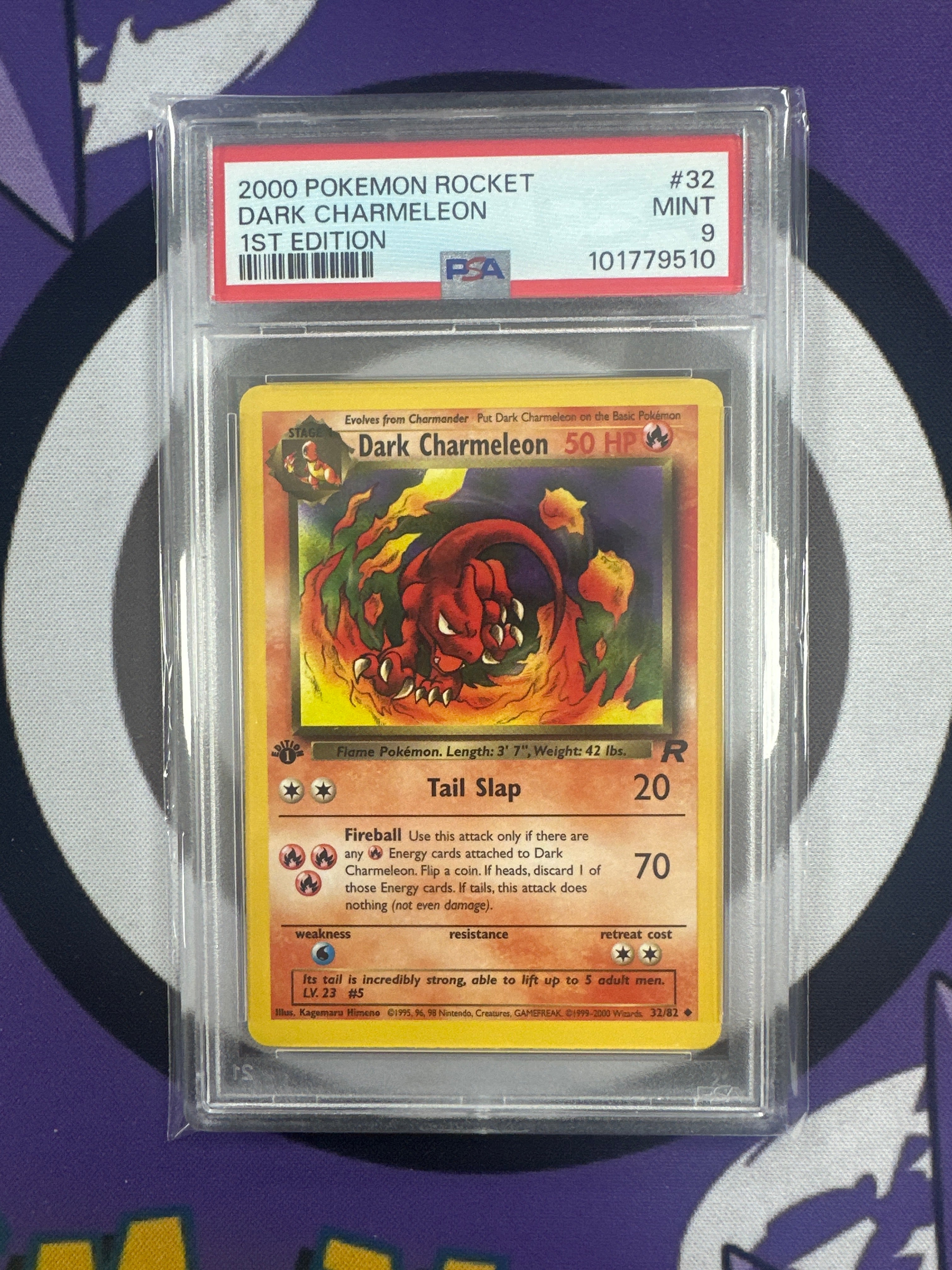 Dark Charmeleon PSA 9 32/82