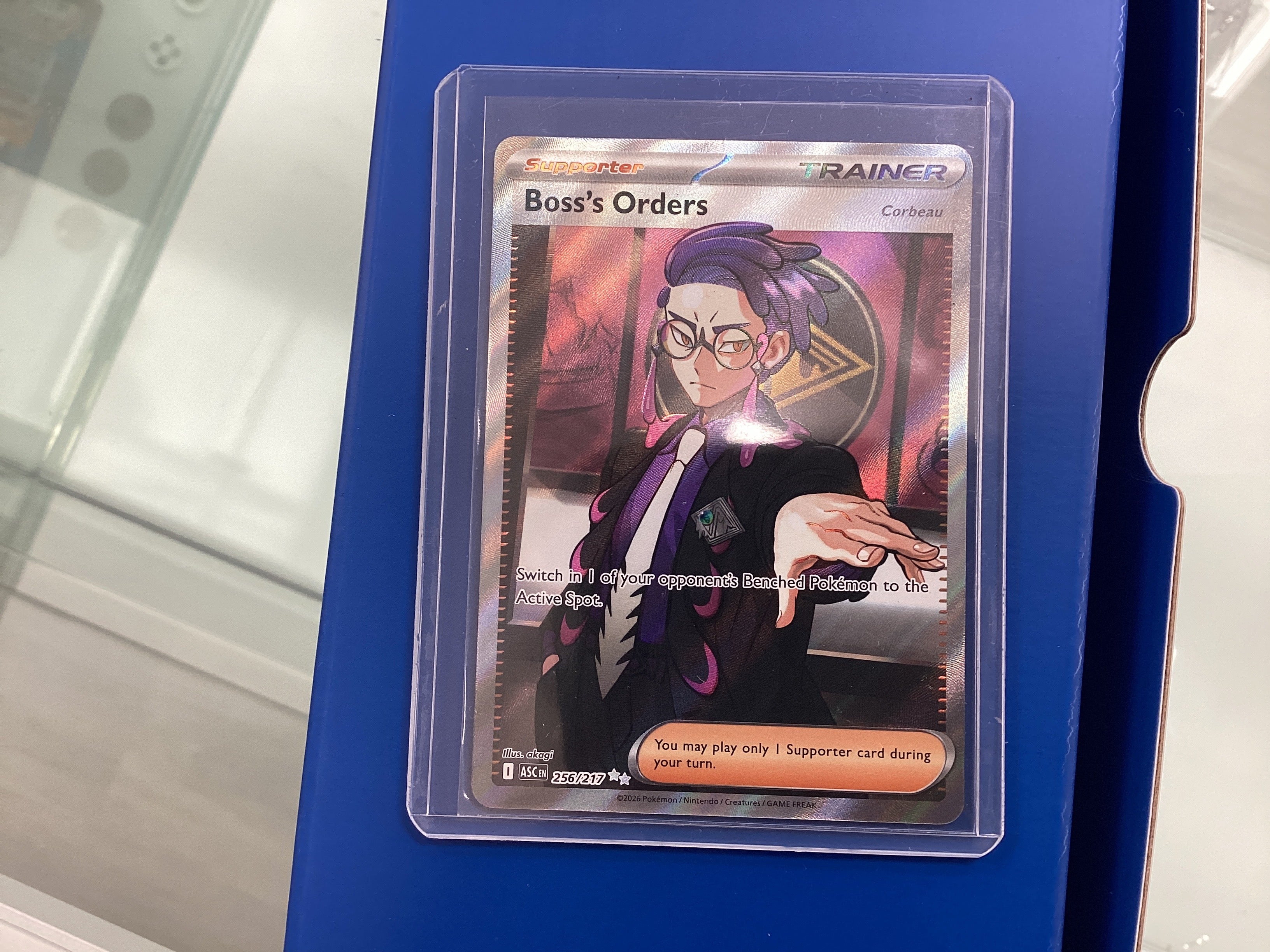 Boss’s orders 256/217