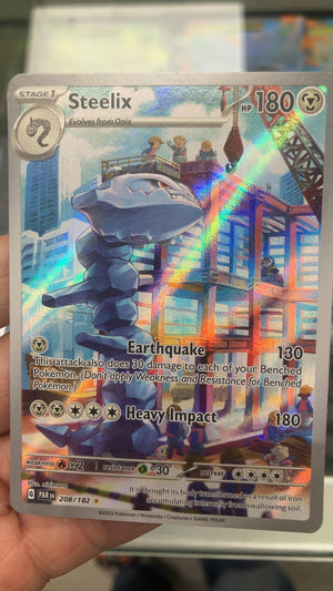 Steelix - Pokemon Paradox Rift 208 (Near Mint) — trade-in photo