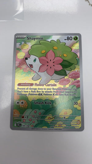 Shaymin - Pokemon Destined Rivals 185 (Near Mint) — trade-in photo