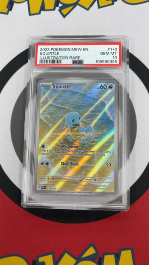 Squirtle - Pokemon Scarlet & Violet 151 170 (PSA 10) — trade-in photo