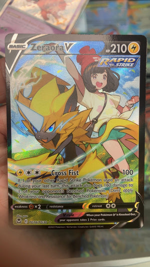 Zeraora V - Pokemon Silver Tempest TG16 (Near Mint) — trade-in photo