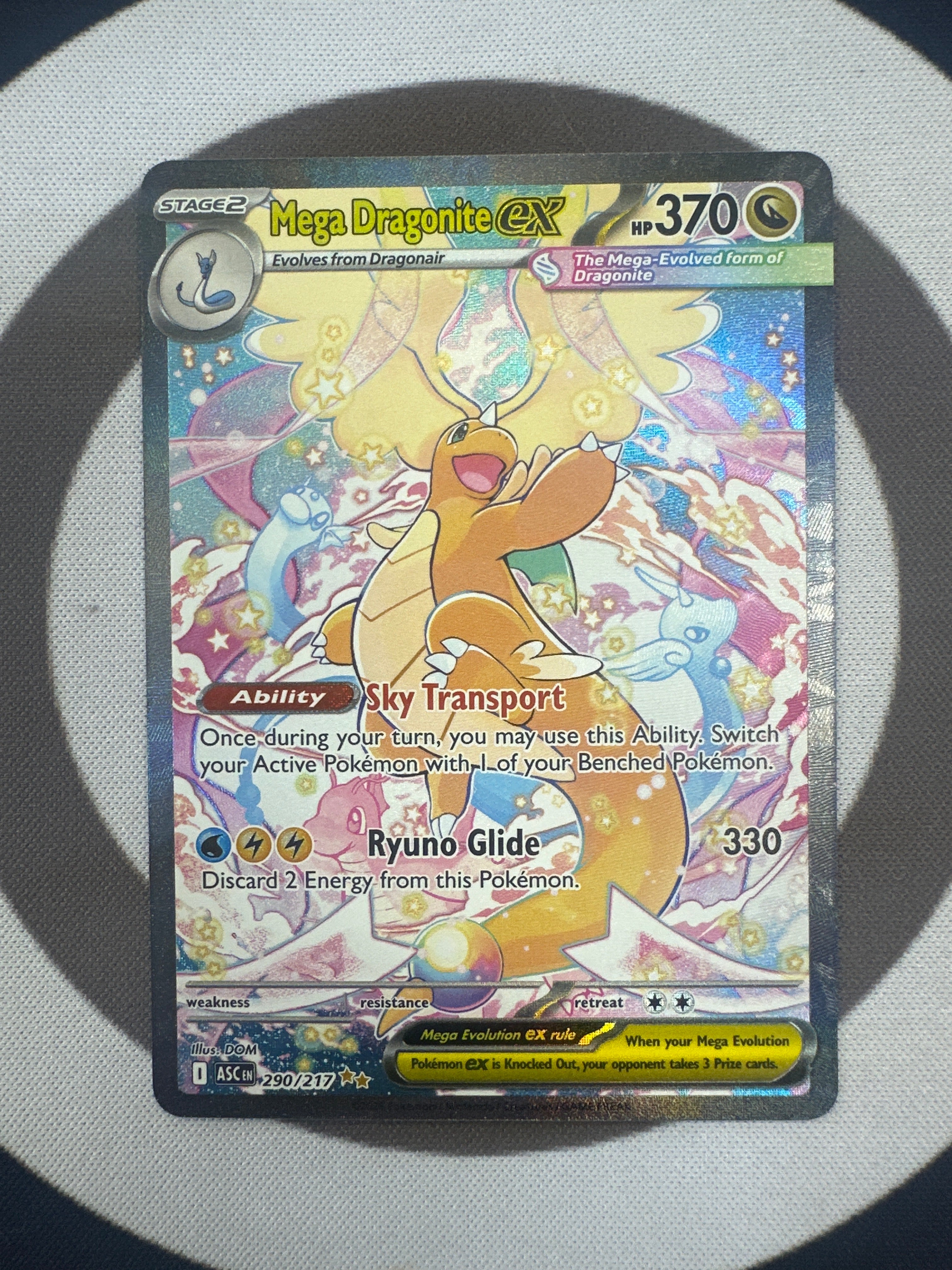 Mega dragonite 290/217