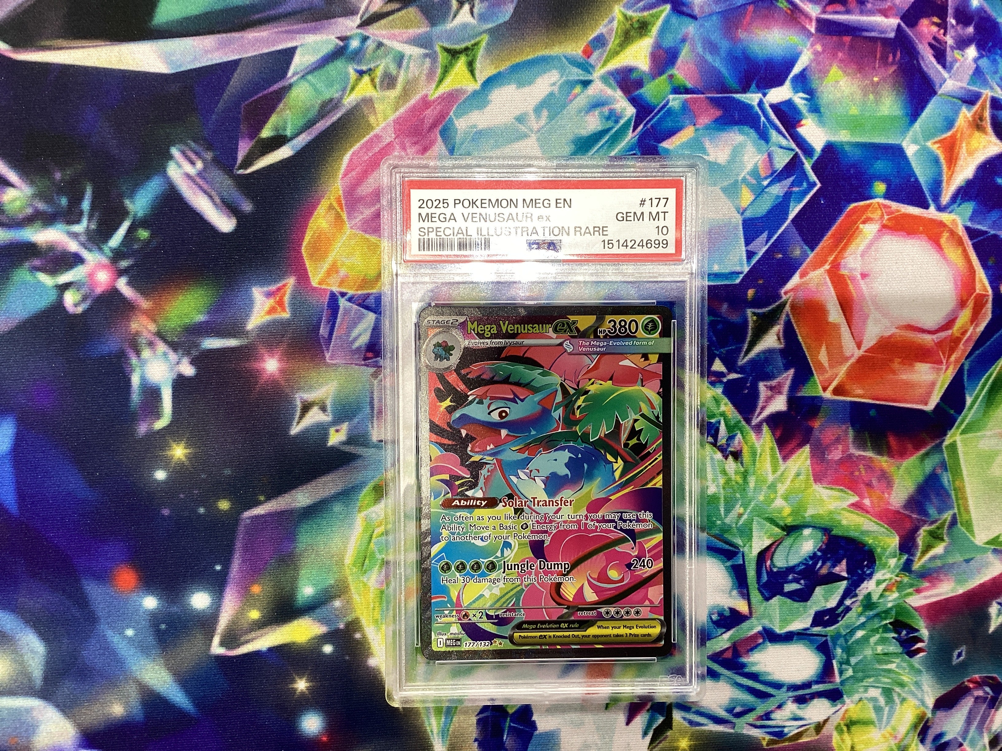 PSA 10 Mega Venusaur EX 177/132