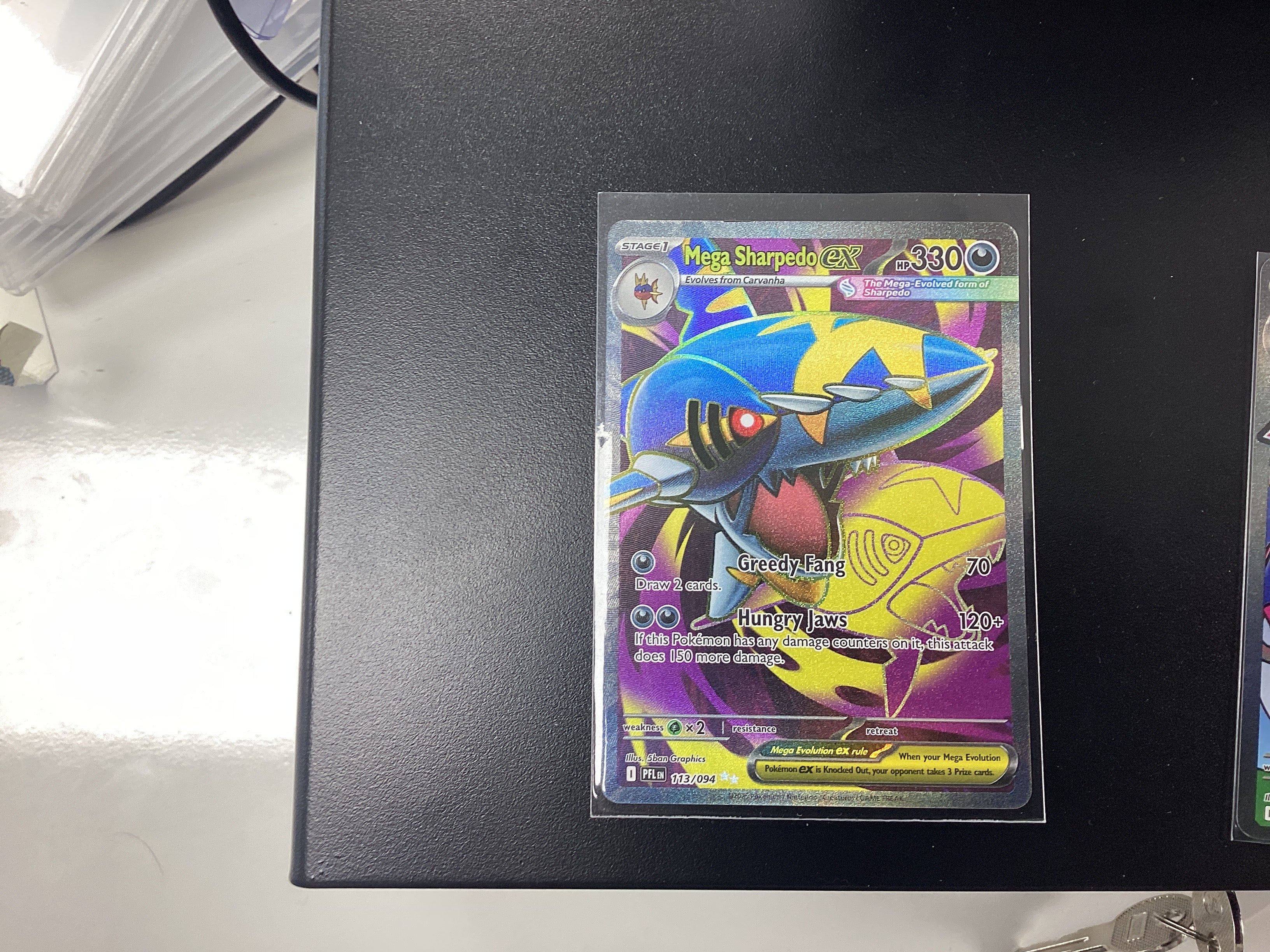 Mega sharpedo ex alt art 113/094