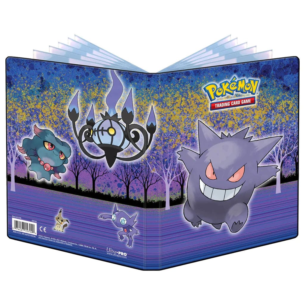 Ultra Pro Pokemon 4-Pocket Portfolio - Gallery Series Haunted Hollow Gengar