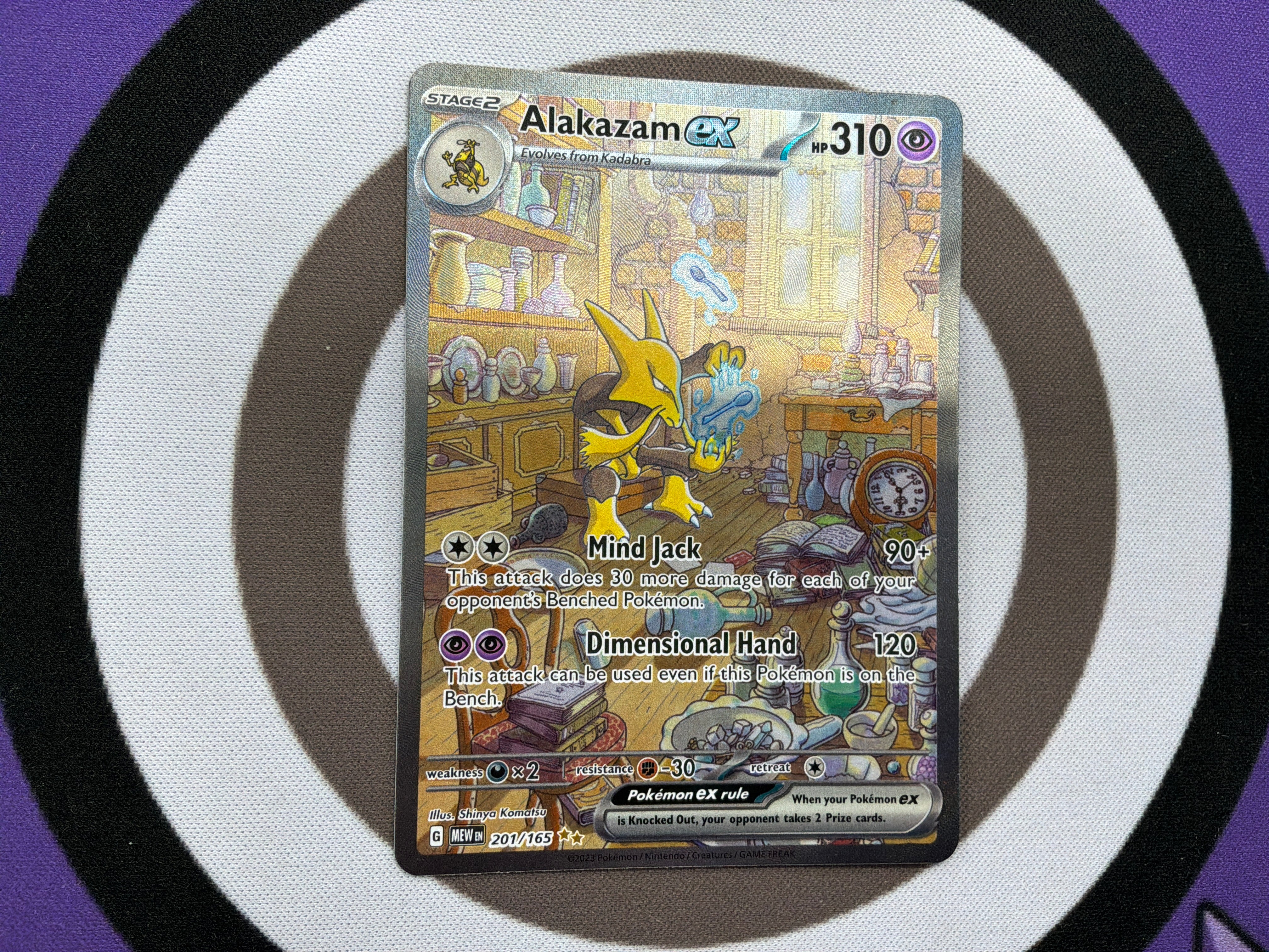 Alakazam ex 201/165