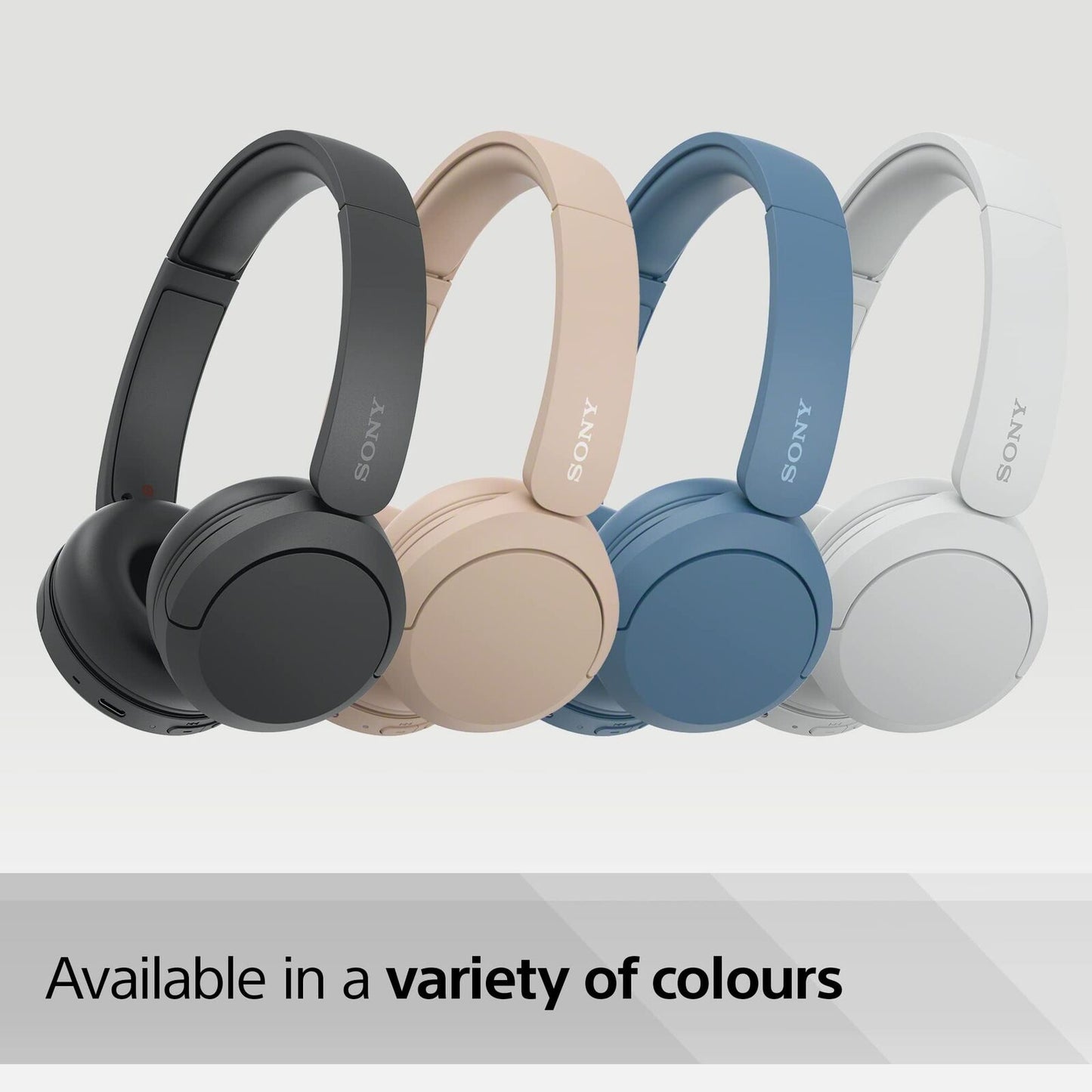 Sony Wireless Bluetooth Headphones - Up to 50 Hours Battery Life with Quick C...