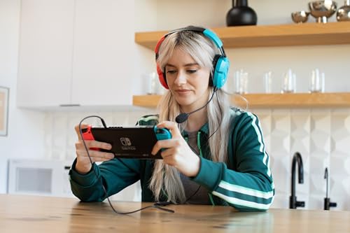 Turtle Beach Recon 50 Xbox Gaming Headset - Xbox Series X, Xbox Series S, Xbox One, PS5, PS4, PlayStation, Mobile & PC with 3.5mm - Removable Mic, 40mm Speaker, Red and Blue