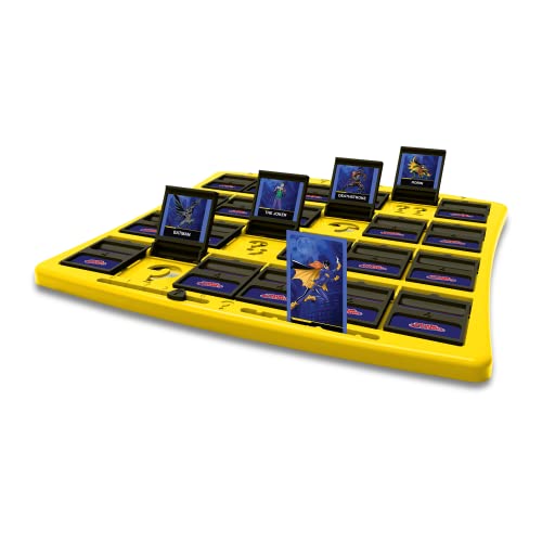 Winning Moves DC Comics Batman Guess Who? Board Game, Play with Your Favourite Gotham City Characters Age 6+ Including Batgirl, Robin, Joker and Harley Quinn, 2 Player Game for Ages 4 Plus
