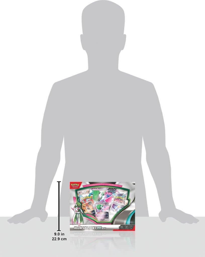 Pokemon TCG: Roaring Moon or Iron Valiant ex Box (One at Random)