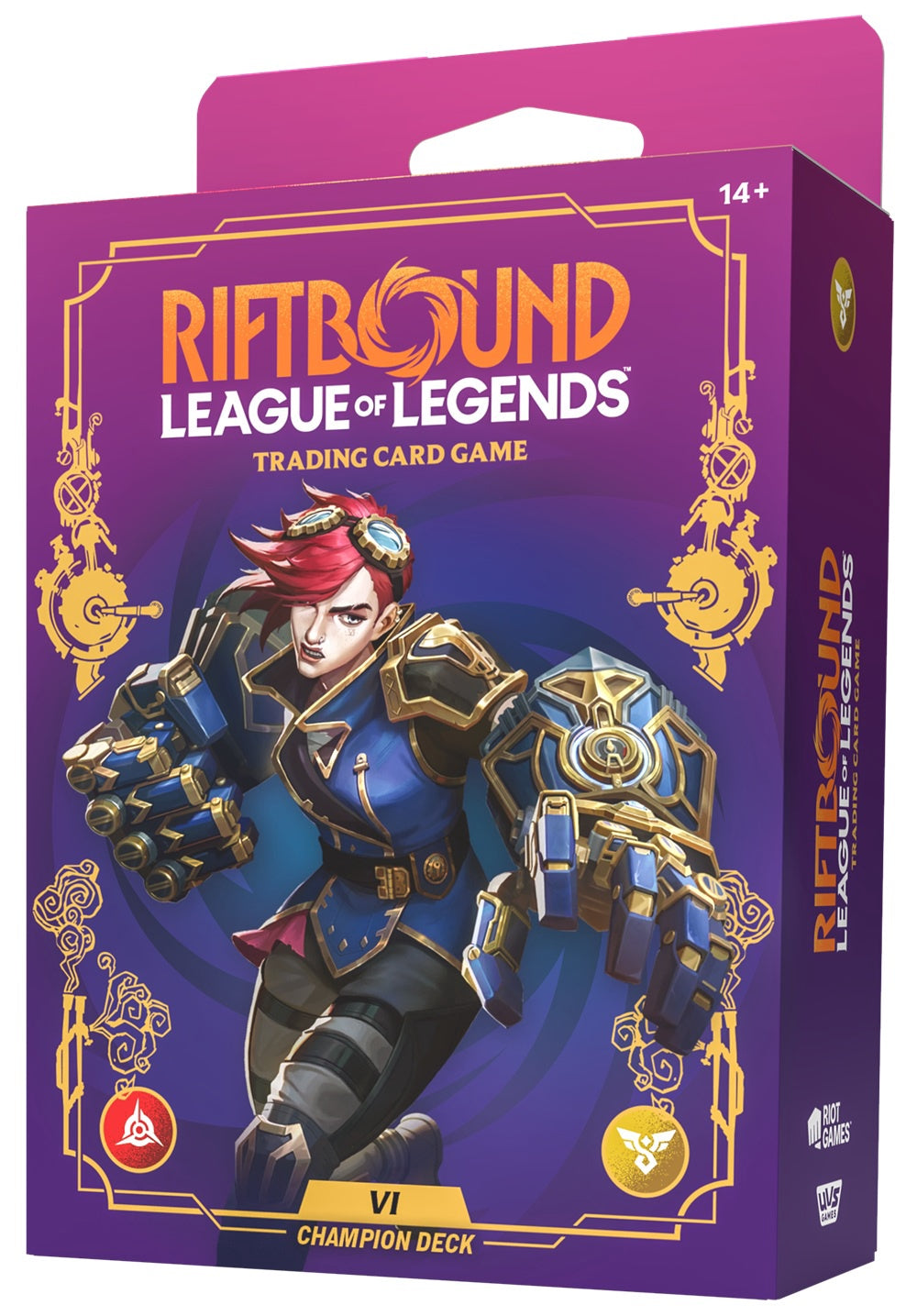Riftbound: League Of Legends Unleashed Champion Deck: Vi Display