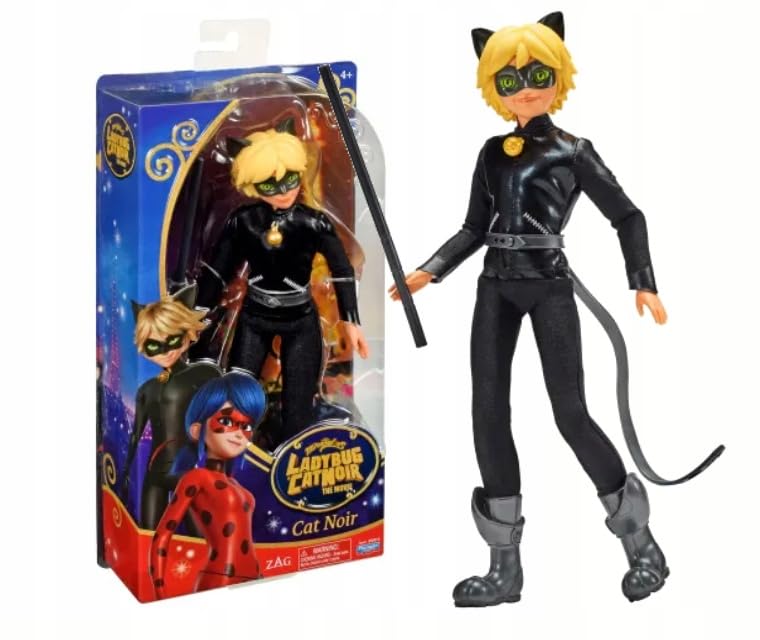 Miraculous Ladybug & Cat Noir Movie Exclusive 11" Cat Noir Action Doll