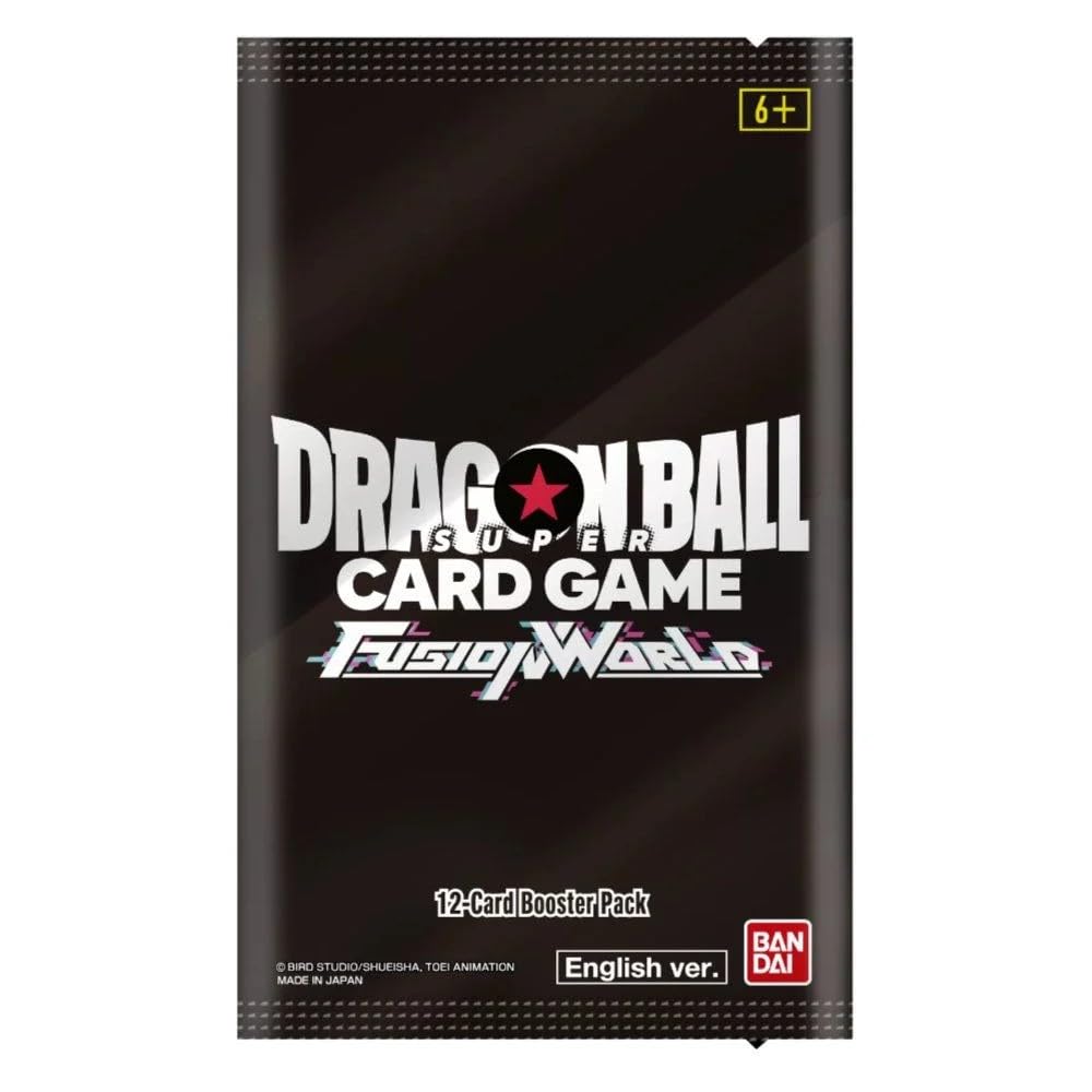 Bandai | Dragon Ball Super CG: Fusion World 01 - (FB01) | Trading Card Display | Ages 6+ | 2 Players | 30 Minutes Playing Time
