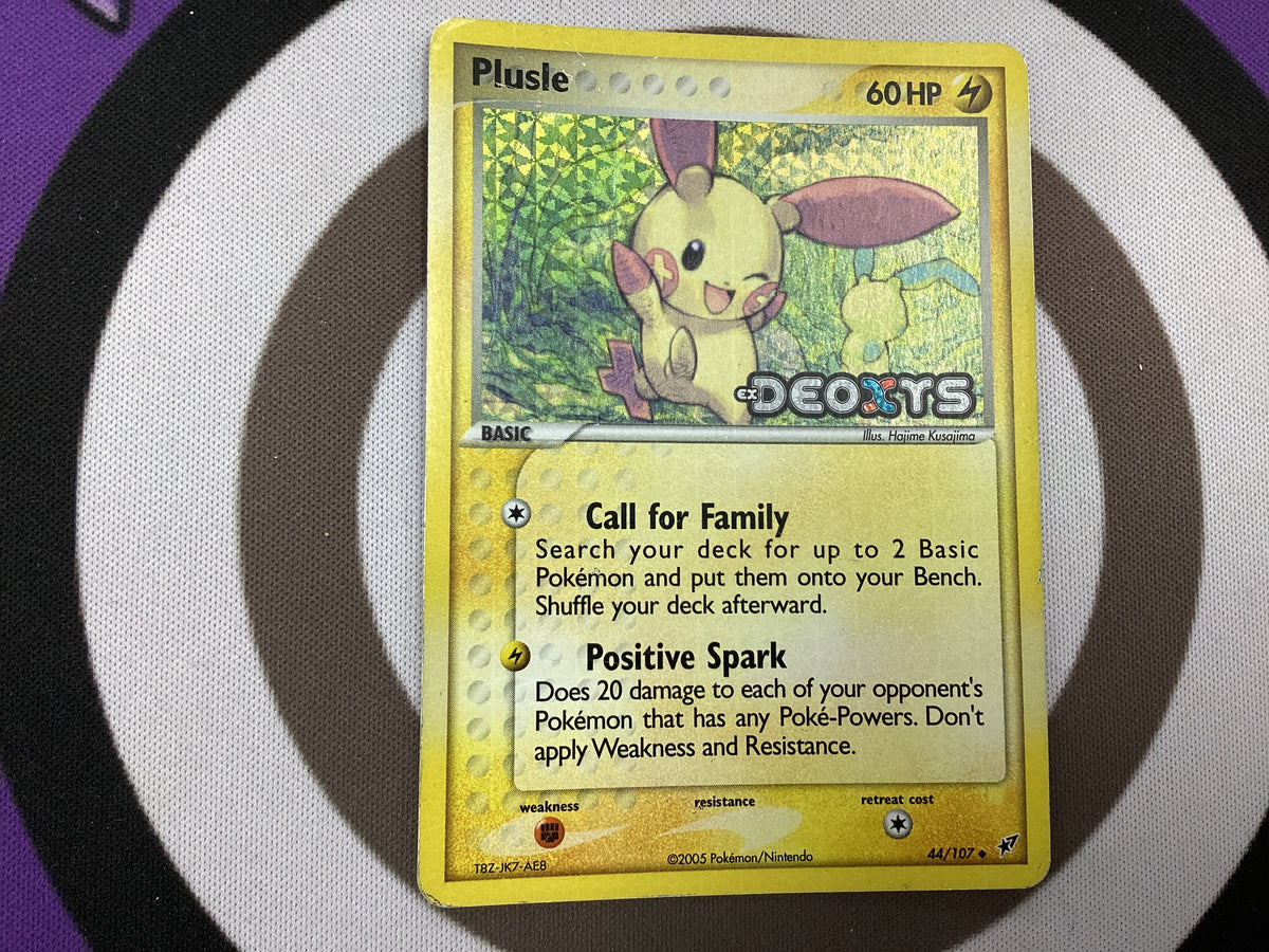 Plusle 44/107 Stamped
