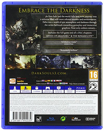 Dark Souls 3 The Fire Fades (PS4)