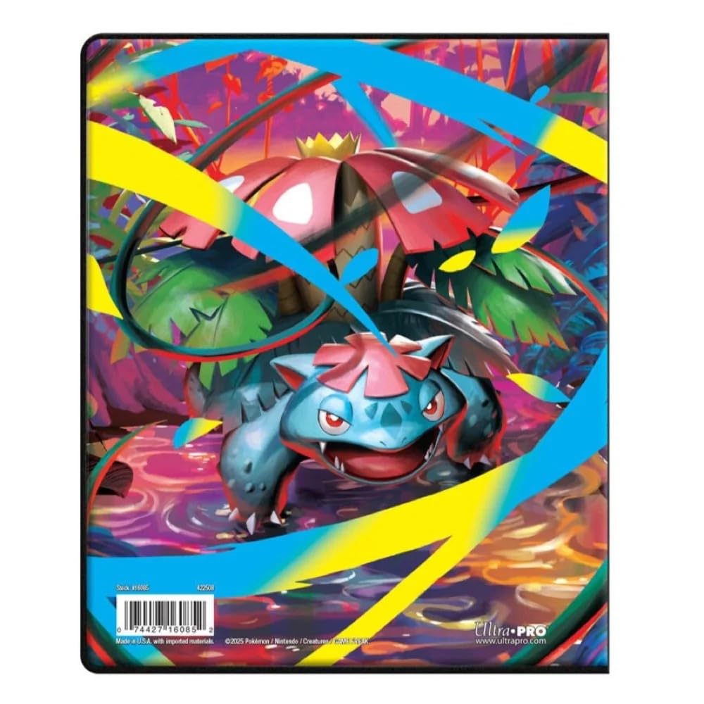 Asmodee - Ultra Pro - Pokémon - Mega Evolution (ME01): Pokémon card-holder - Capacity: 80 cards - Board games - Trading card accessory