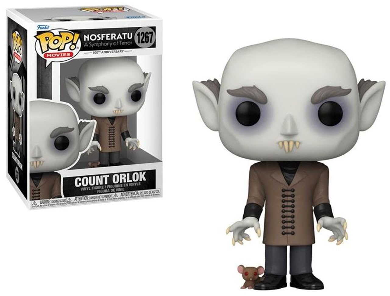 Funko Pop Movies: Nosferatu 100th Anniversary with Possible Chase Variant - (Styles May Vary) - Collectable Vinyl Figure - Gift Idea - Official Merchandise - Toys for Kids & Adults - Horror Fans
