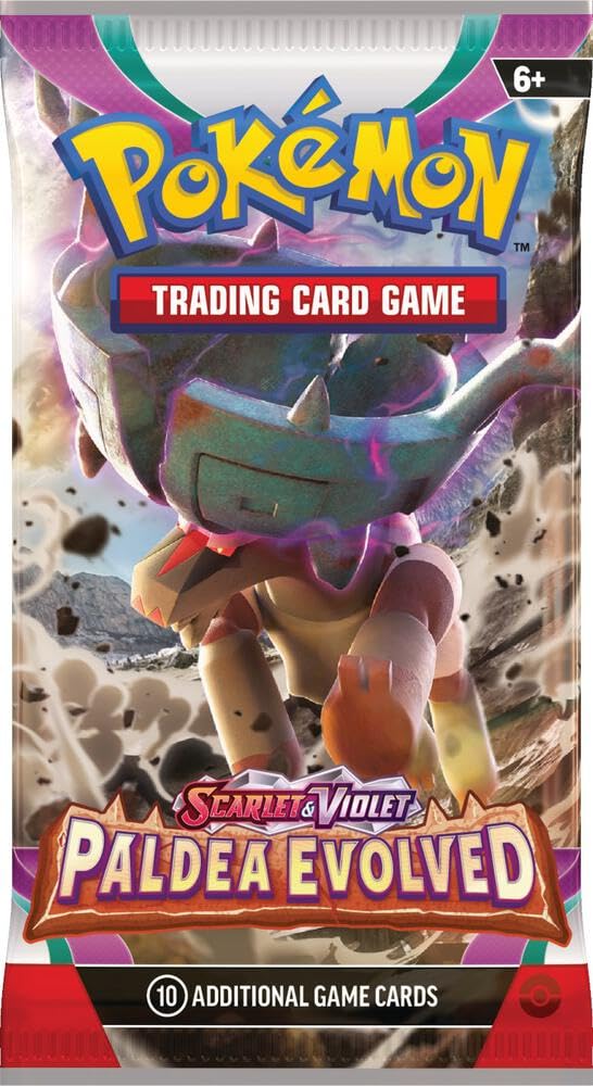 Pokemon TCG: Scarlet & Violet-1* Paldea Evolved Booster Pack-10 cards