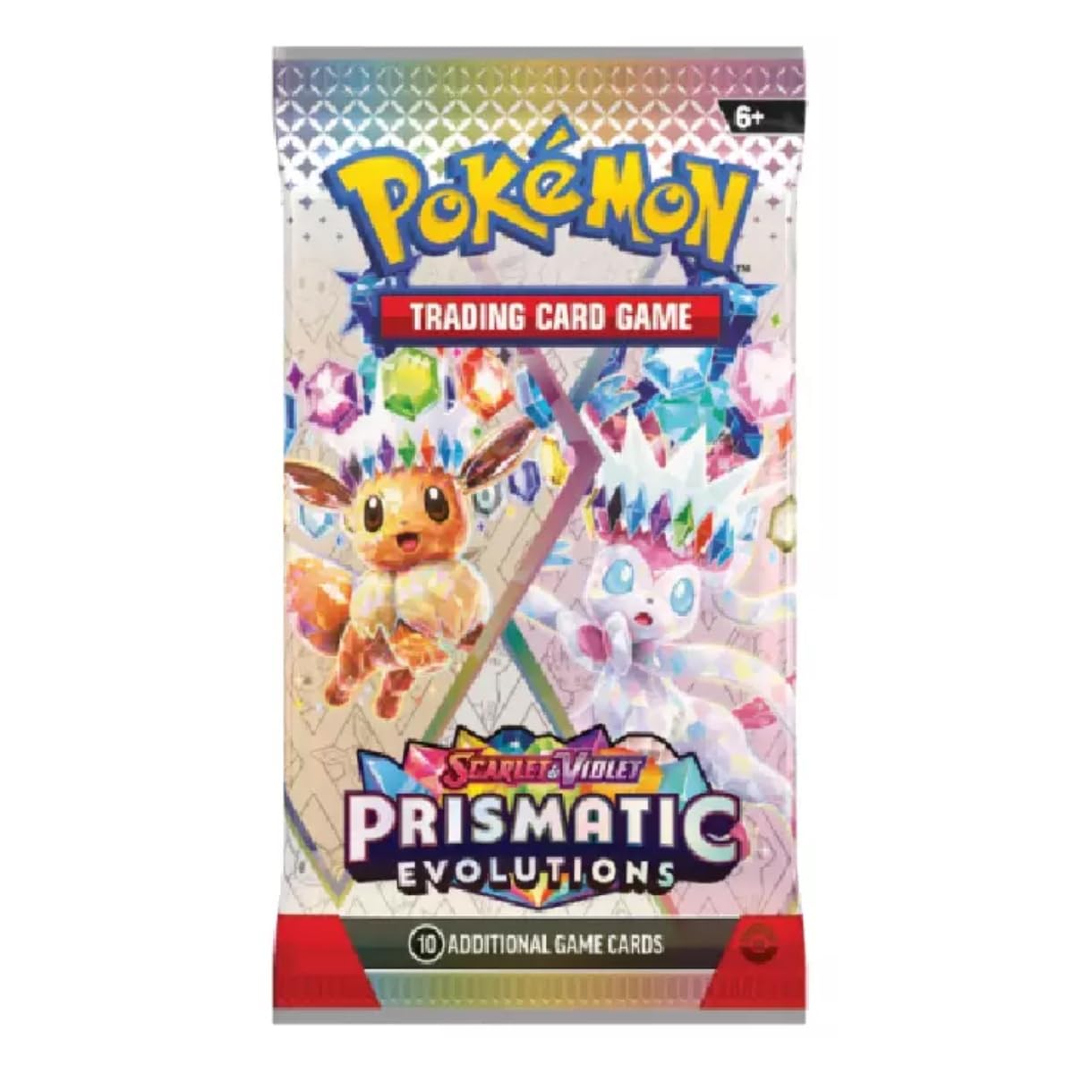 POKEMON TCG: SCARLET & VIOLET: PRISMATIC EVOLUTIONS MINI TIN DISPLAY (8ct) - 2 Packs Per Tin