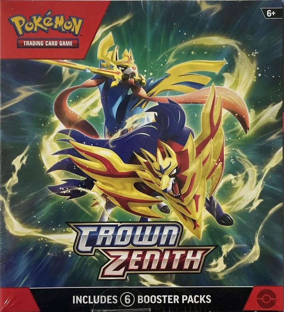 Pokemon Crown Zenith Booster Bundle- 6 booster packs