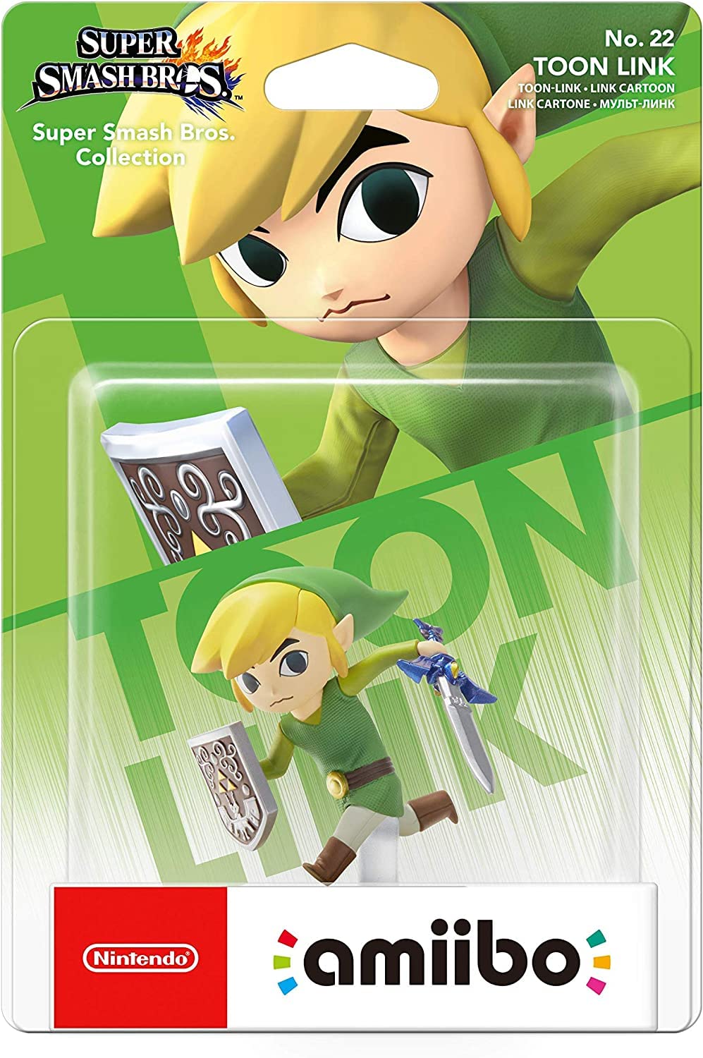 Toon Link Amiibo -Super Smash Bros Series