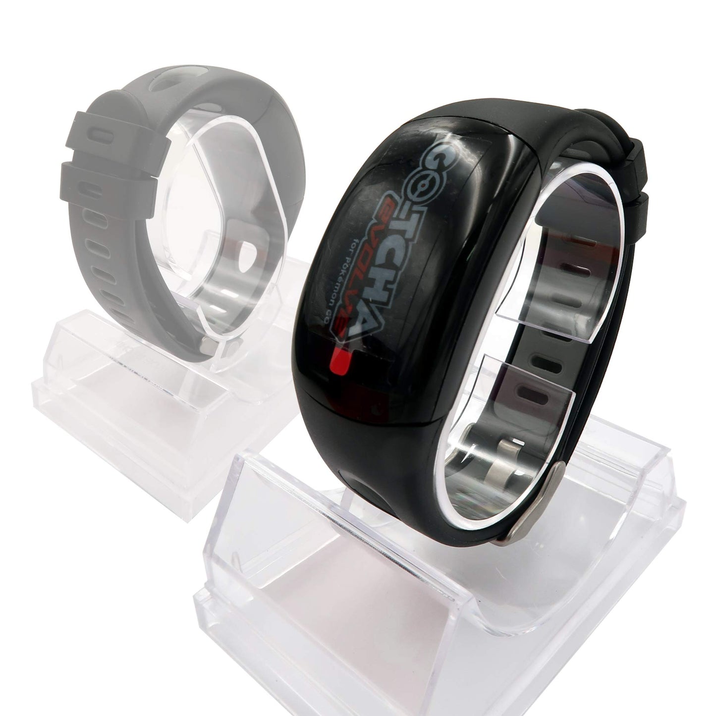 Go-tcha Evolve LED-Touch Wristband Watch for Pokemon Go with Auto Catch and Auto Spin - Black/Gray