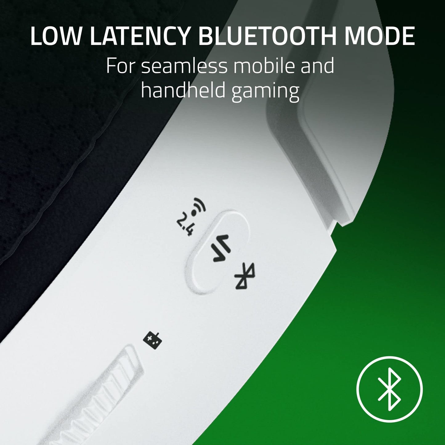 Razer Kaira HyperSpeed Wireless Gaming Headset for Xbox Series X|S, Xbox One, PC: TriForce 50mm Drivers - HyperClear Cardioid Mic - Low Latency Bluetooth - Up to 30 Hour Battery Life - White