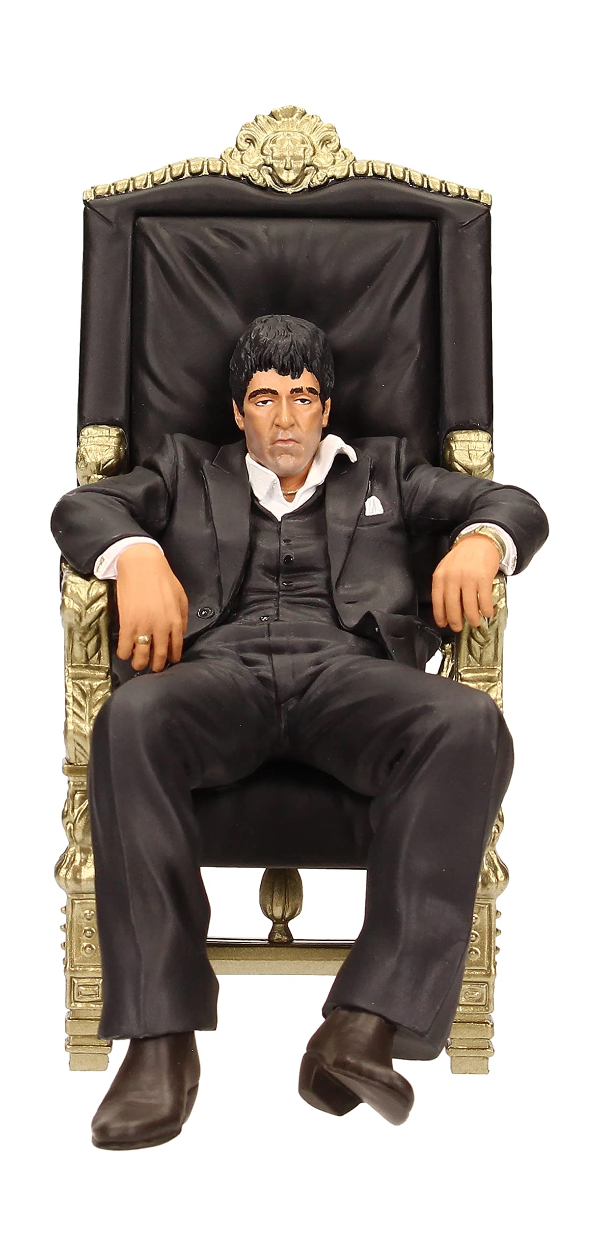 SD Toys Movie Icons Scarface: Tony Montana Throne 7" Figure