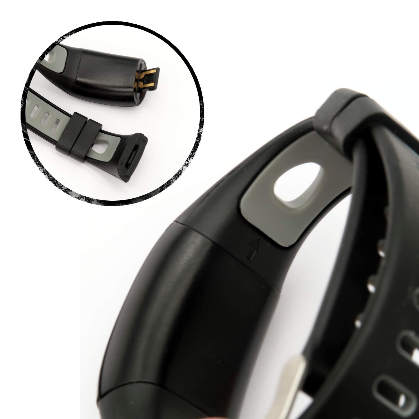 Go-tcha Evolve LED-Touch Wristband Watch for Pokemon Go with Auto Catch and Auto Spin - Black/Gray
