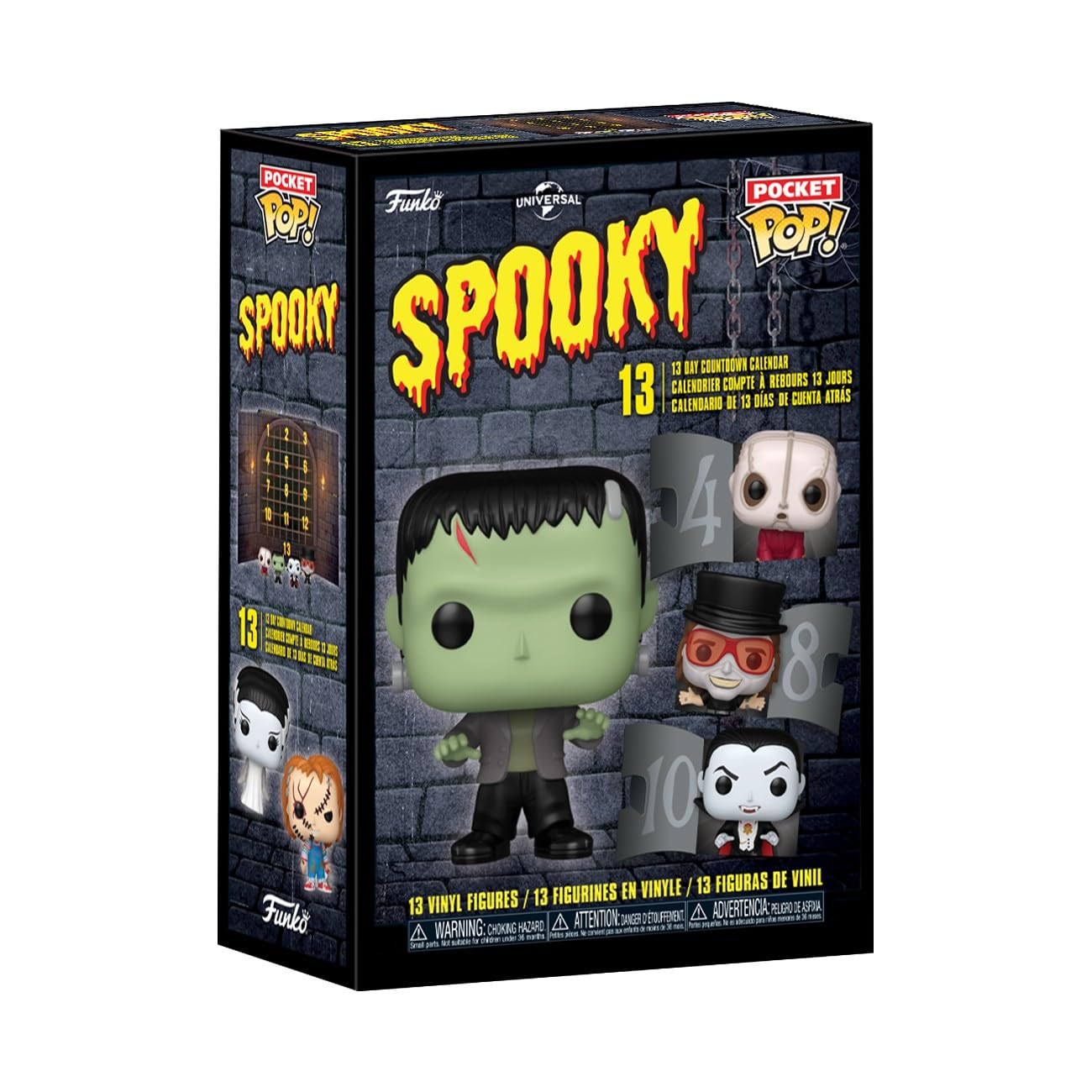 Funko Pop! Pocket Pop Countdown Calendar: 13-day Spooky Countdown