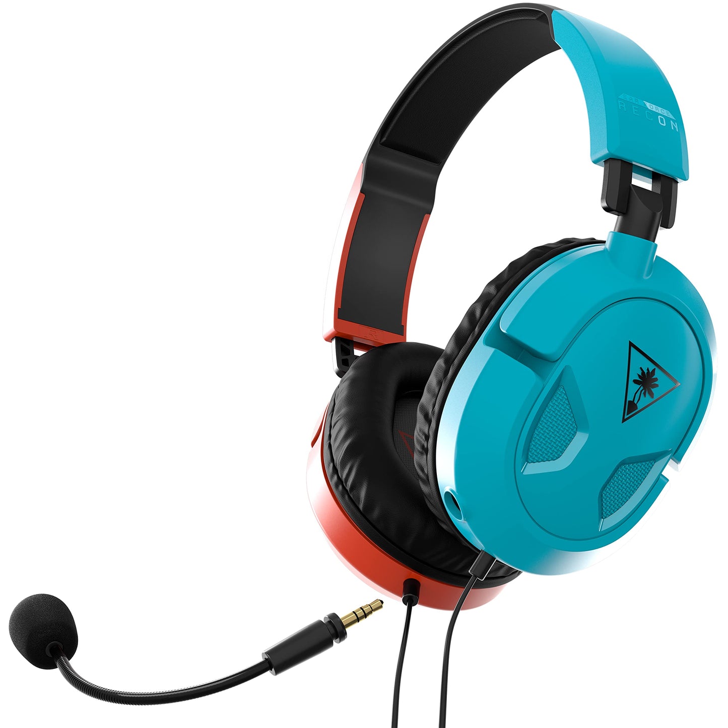 Turtle Beach Recon 50 Xbox Gaming Headset - Xbox Series X, Xbox Series S, Xbox One, PS5, PS4, PlayStation, Mobile & PC with 3.5mm - Removable Mic, 40mm Speaker, Red and Blue
