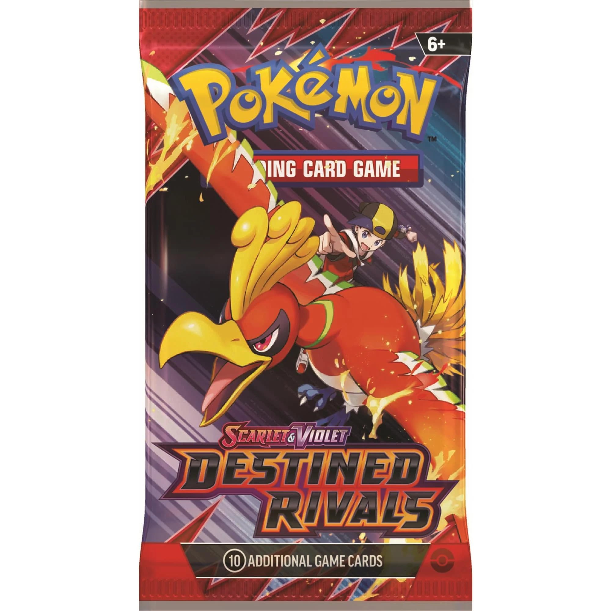 Pokemon Trading Card Game - Scarlet & Violet  - 1 Destined Rivals Booster Pack-10 Cards