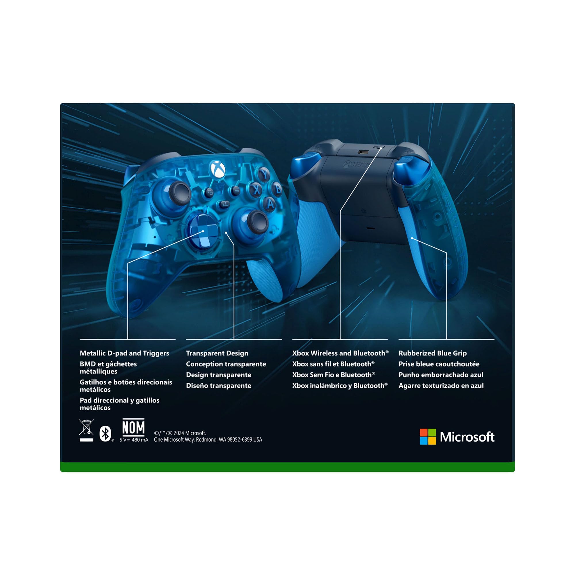 Xbox Wireless Controller – Sky Cipher Special Edition Series X|S, One, and Windows Devices