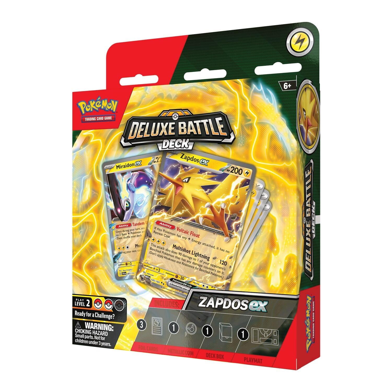 Pokémon TCG: Ninetales ex/Zapdos ex Deluxe Battle Deck