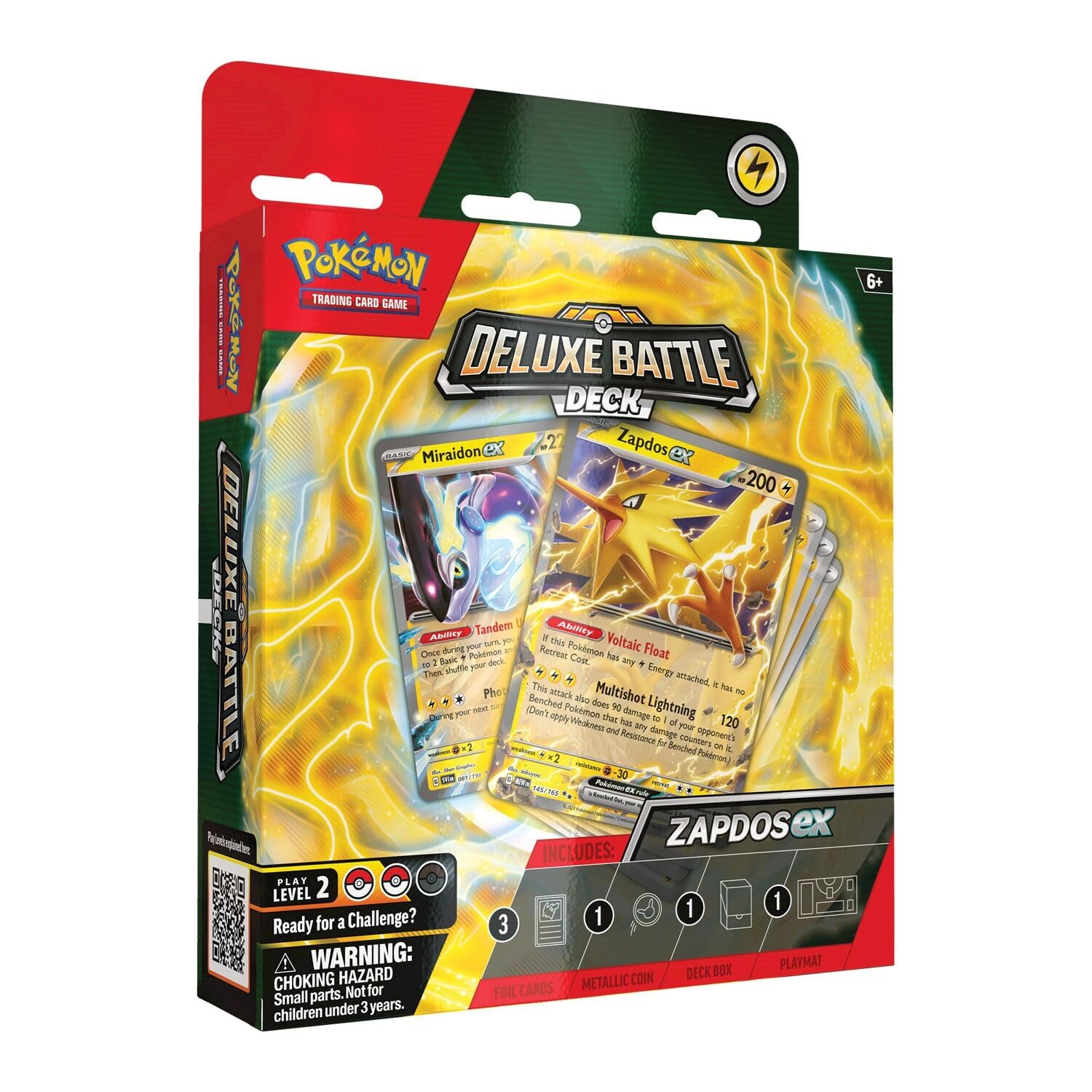 Pokémon TCG: Ninetales ex/Zapdos ex Deluxe Battle Deck