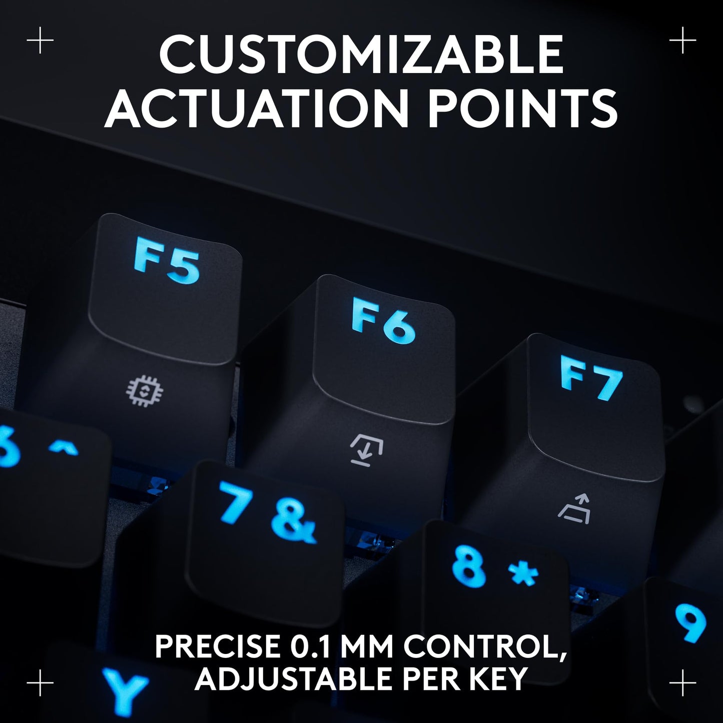Logitech G PRO X TKL Rapid Tenkeyless Wired Gaming Keyboard with Magnetic Analog Switches, RGB - Black, PC Gaming Keyboards, Pro